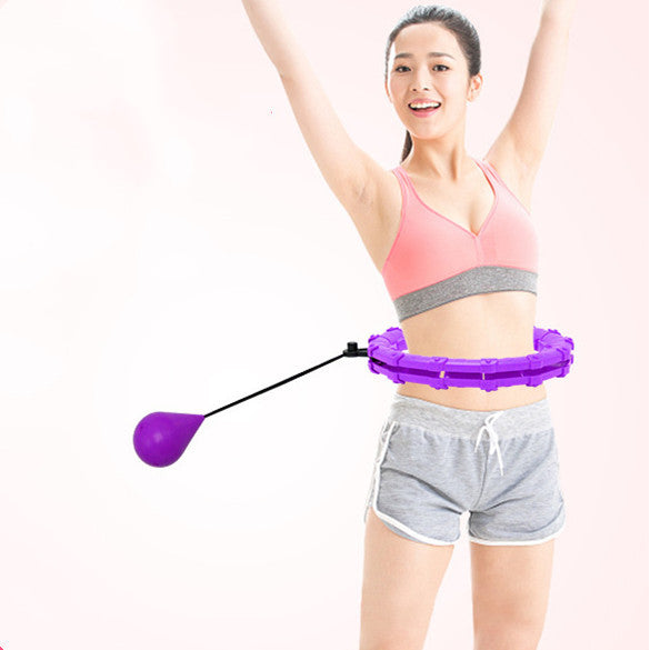 Aro de Fitness Ajustable – Hula Hoop para Cintura Fina y Ejercicio Abdominal con Masaje