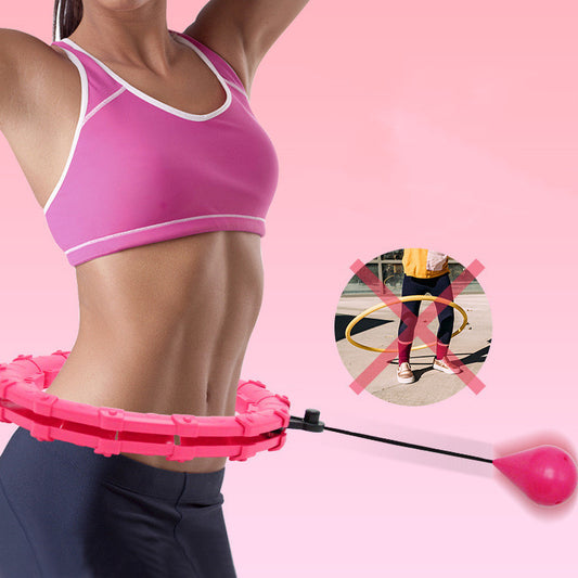 Aro de Fitness Ajustable – Hula Hoop para Cintura Fina y Ejercicio Abdominal con Masaje